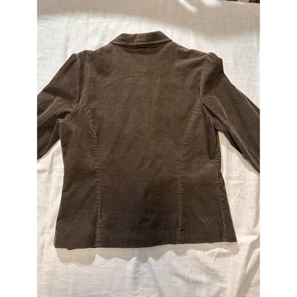Old Navy Brown Stretch Corduroy Jacket with Cherry Lining-Large - Picture 8 of 16